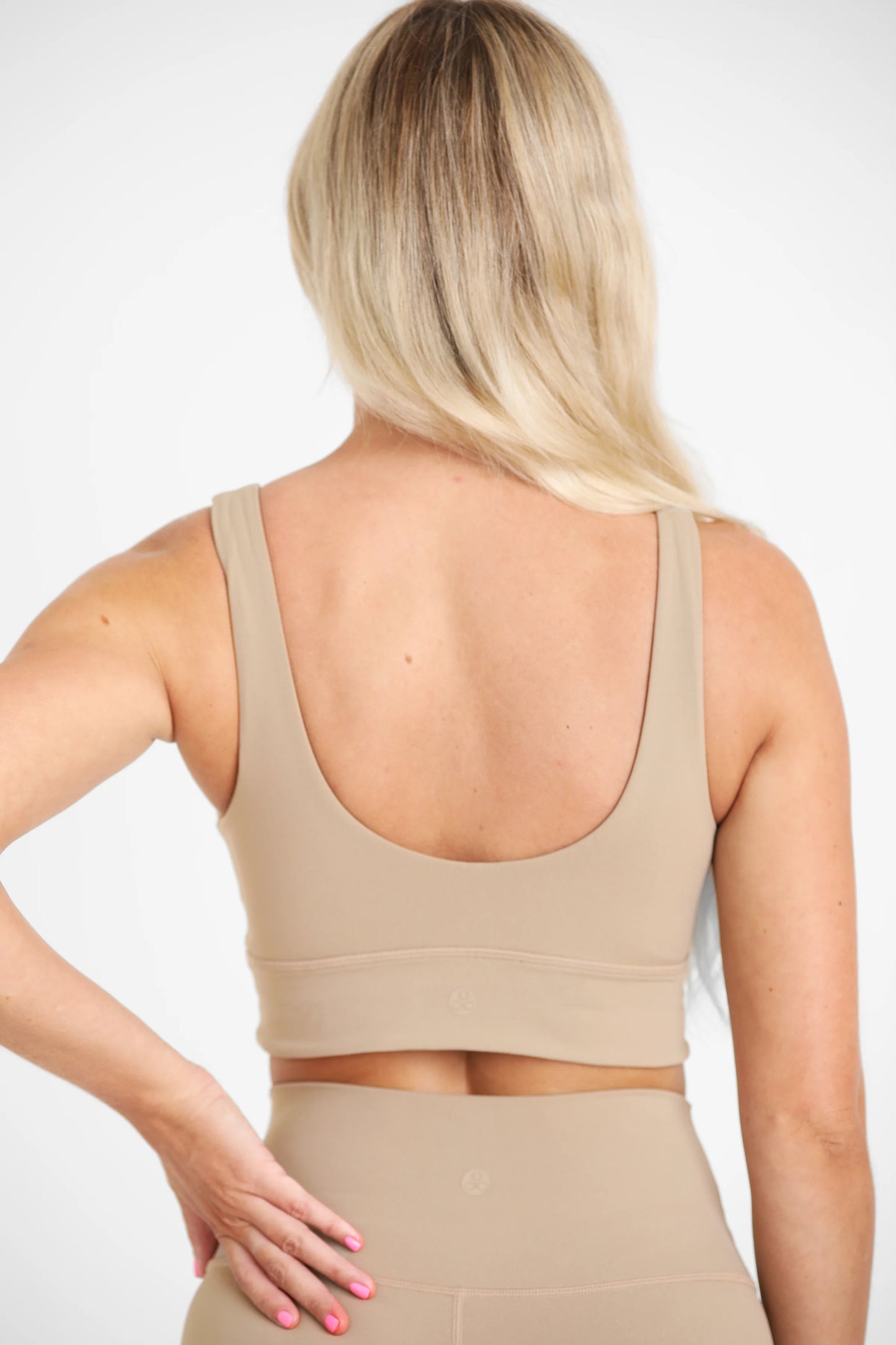 Aspire Bra (Beige) - Zencore Yoga