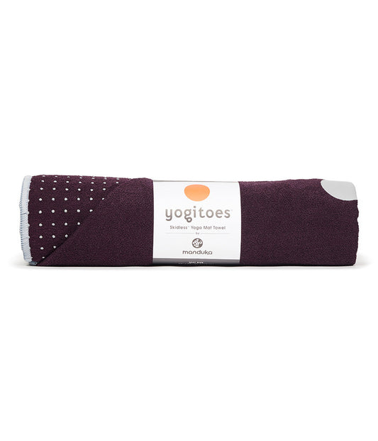 MANDUKA YOGITOES® YOGA MAT TOWEL (180CM) - WINE