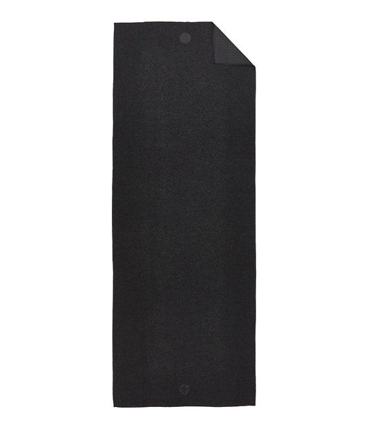 MANDUKA YOGITOES® YOGA MAT TOWEL (180CM) - BLACK