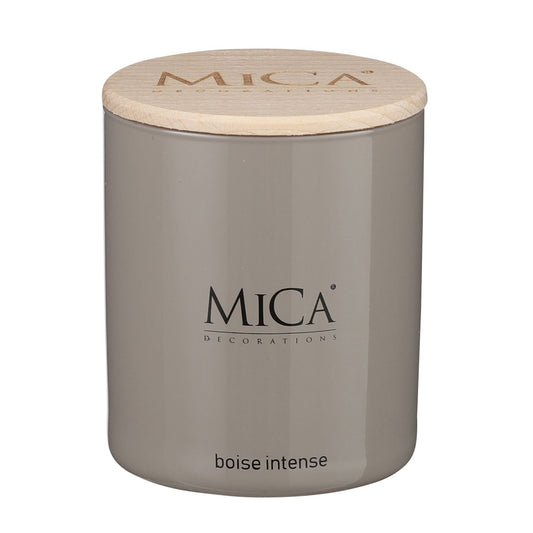 MICA DECORATIONS SCENTED CANDLE (SMALL) - BOIS INTENSE