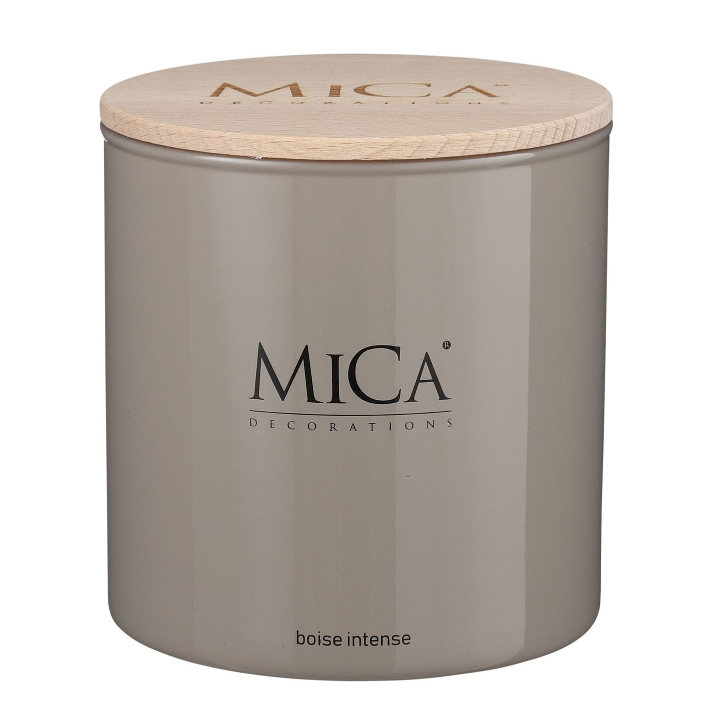 MICA DECORATIONS SCENTED CANDLE (LARGE) - BOIS INTENSE