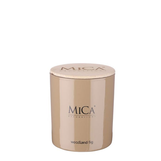 MICA DECORATIONS SCENTED CANDLE (SMALL) - WOODLAND FIG