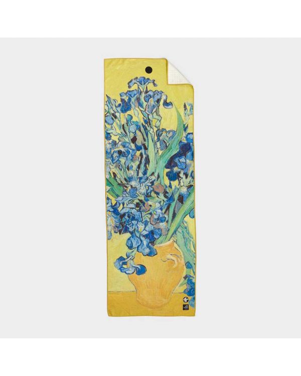 MANDUKA YOGITOES® YOGA MAT TOWEL (180CM) - Van Gogh series, Irises